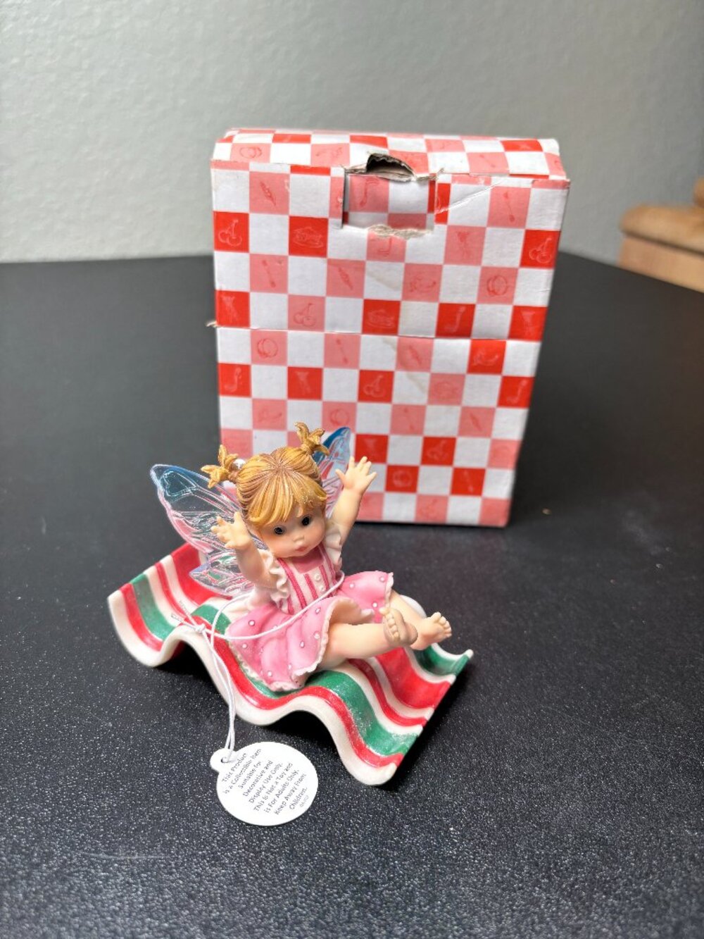 Vintage 2006 The Little Kitchen Fairies Ribbon Candy Slide